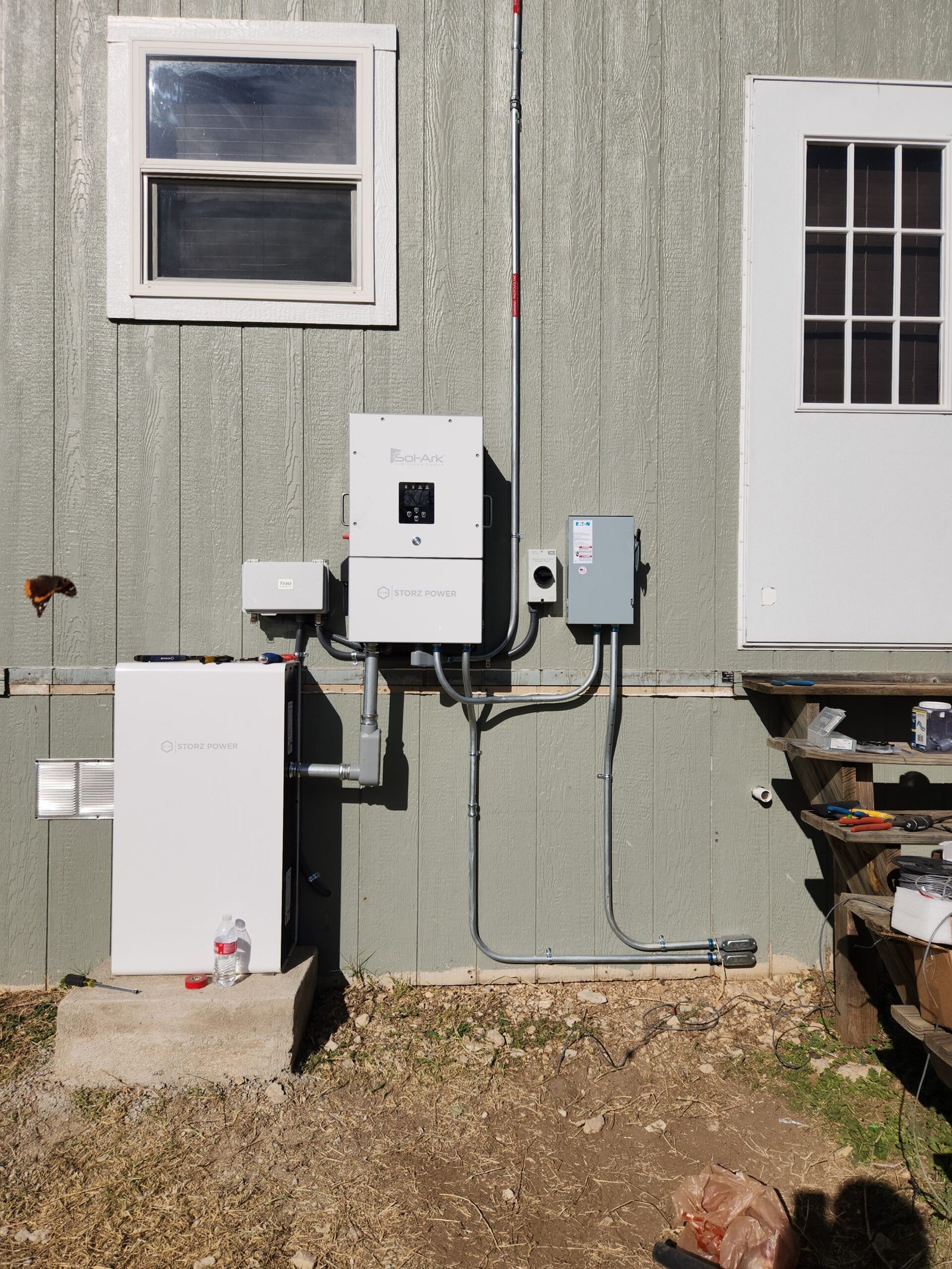 TXEN Solar veteran-owned team installing battery backup system in San Antonio Texas
