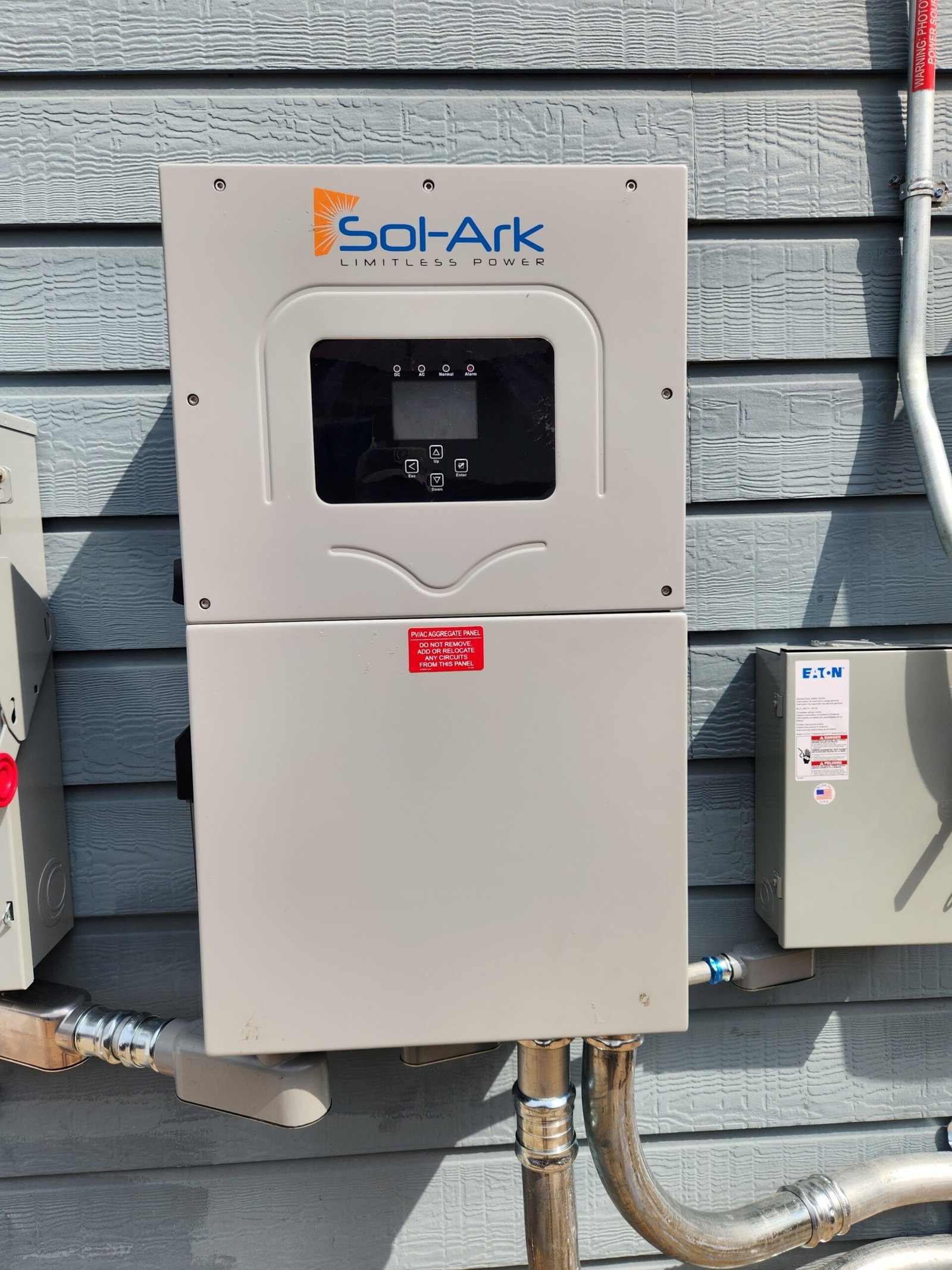 Solar battery storage installation San Antonio