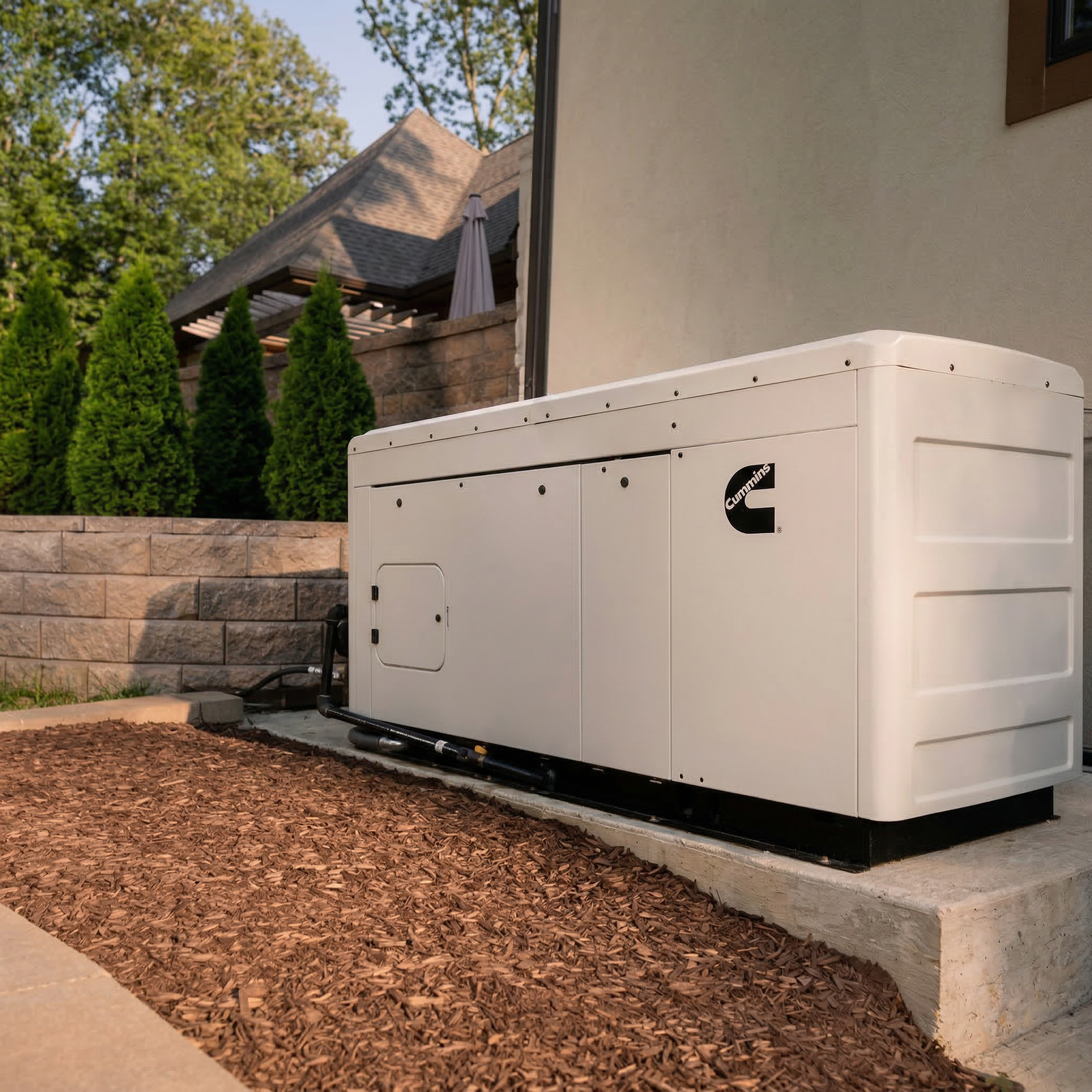 Cummins Onan standby generator for whole home backup