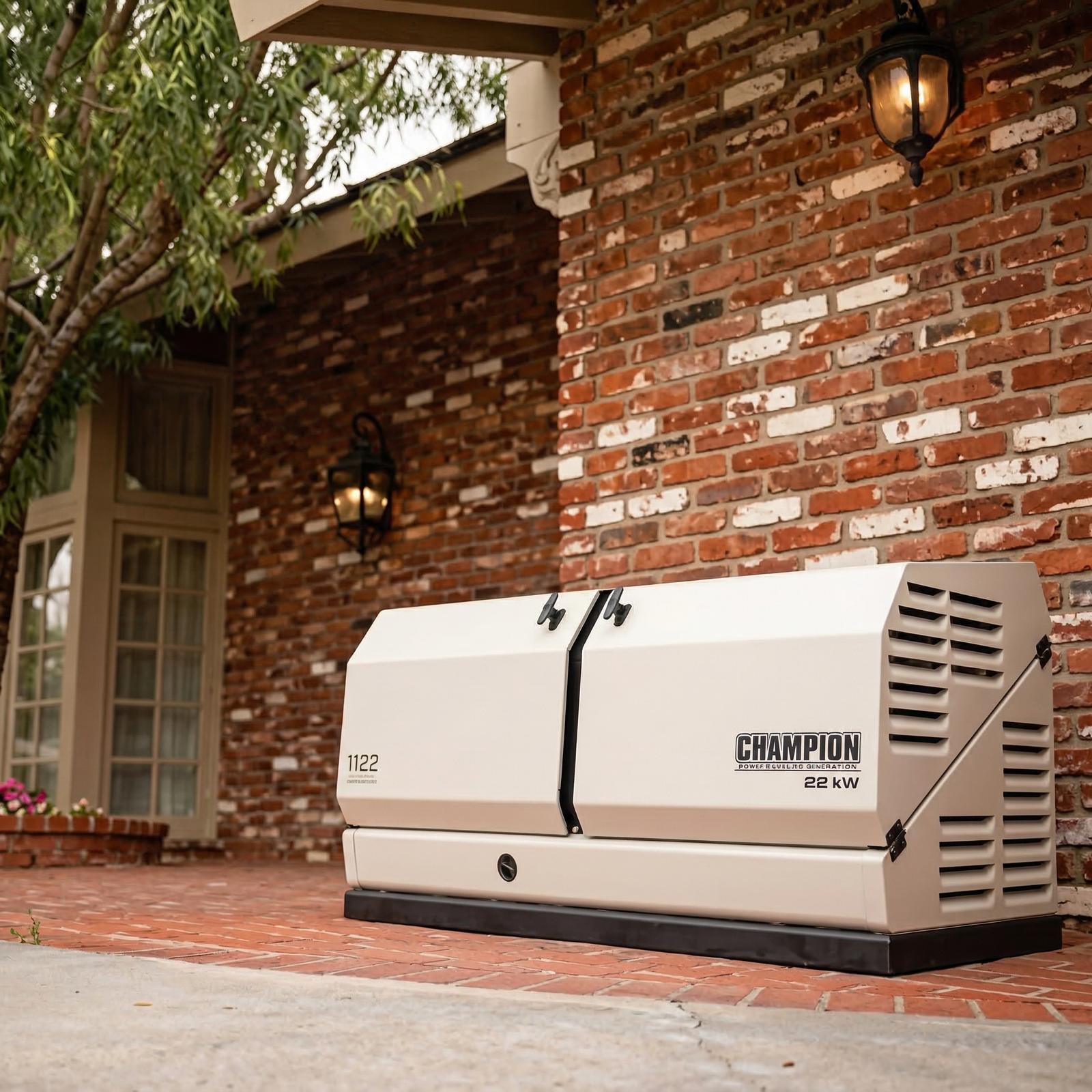 Champion standby generator backup power system