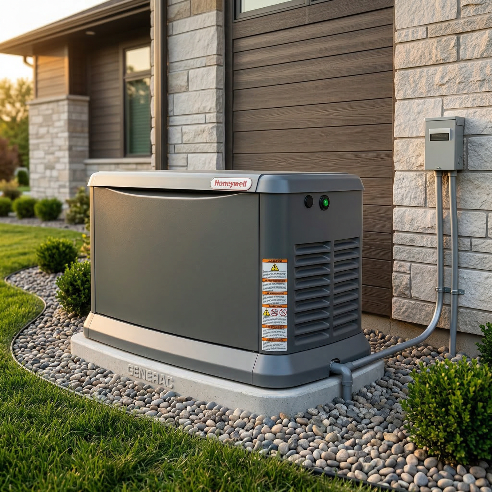Honeywell whole home standby generator