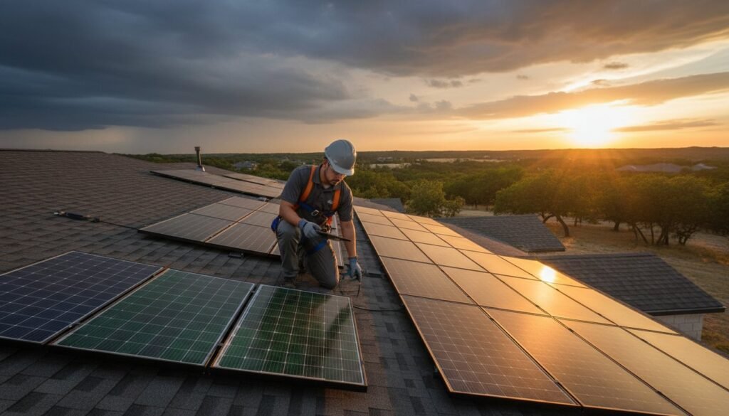 Solar Panel Hail Damage in San Antonio: The 2026 Homeowner’s Recovery Guide