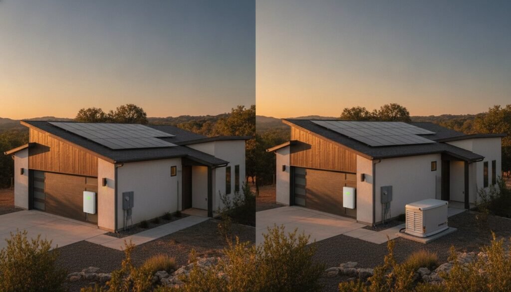 Solar Battery vs. Generator for Texas Power Outages: The 2026 Resilience Guide