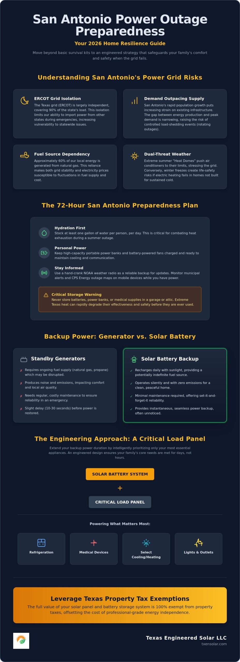 San Antonio Power Outage Preparedness: The 2026 Resilience Guide