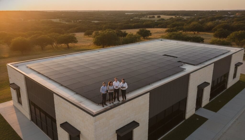 Commercial Solar Panel Financing in Texas: A 2026 Business Guide to ROI