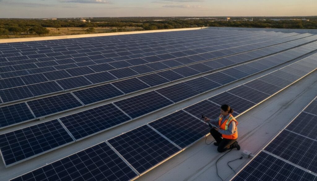Commercial Solar Panel Maintenance in Texas: The 2026 Business Guide to Asset Protection