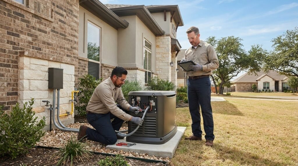 Home Generator Installation Process in Converse: What to Expect